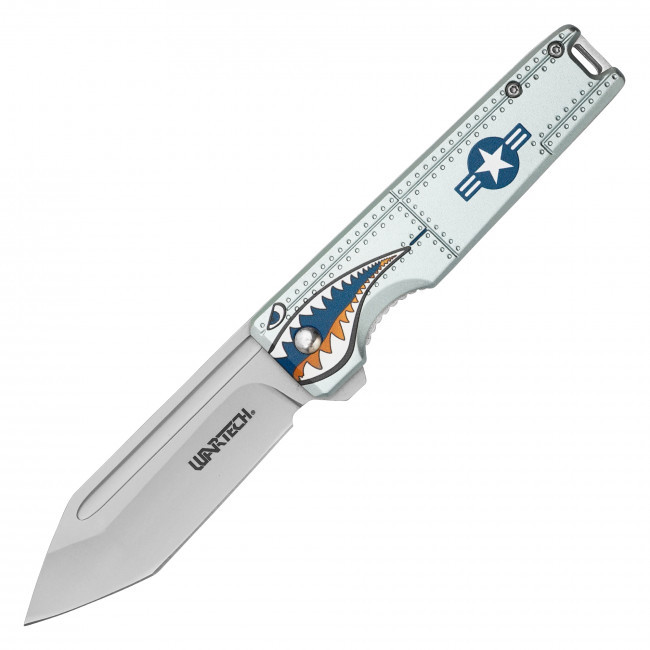 8.25" Blue Warbird Pocket Knife