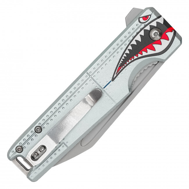 8.25" Red Warbird Pocket Knife