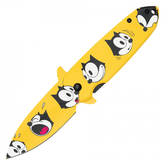 7.25" Felix The Cat Pocket Knife