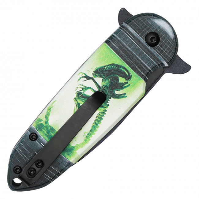 7.25" Alien Specimen Pocket Knife