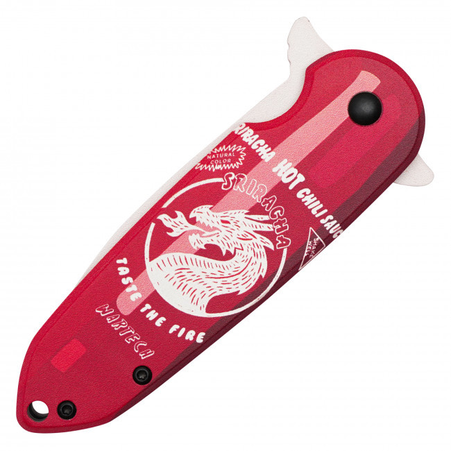 7.25" Wartech Sriracha Pocket Knife