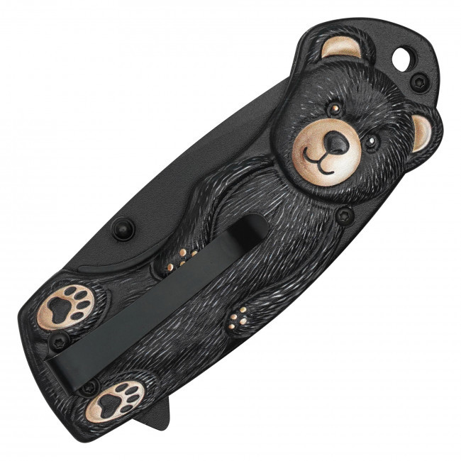 6.75" Black Bear Pocket Knife
