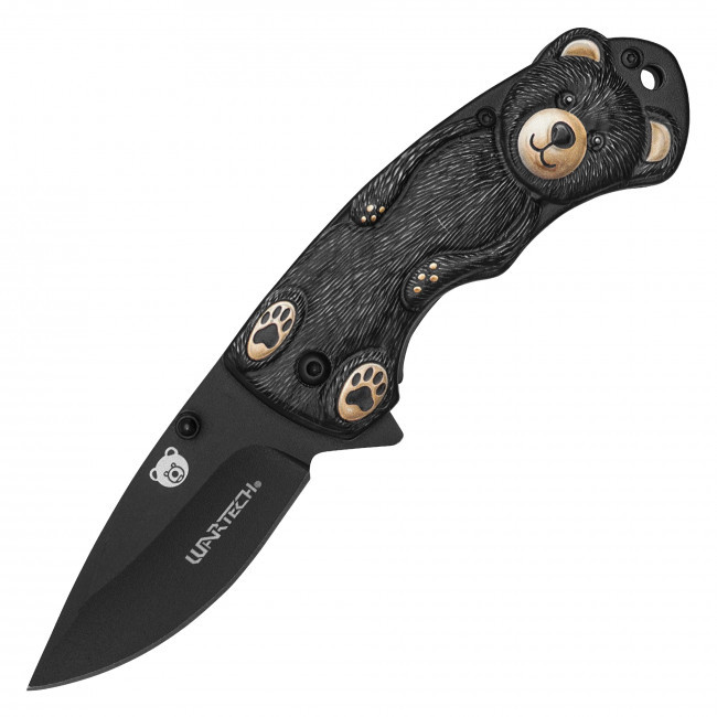 6.75" Black Bear Pocket Knife