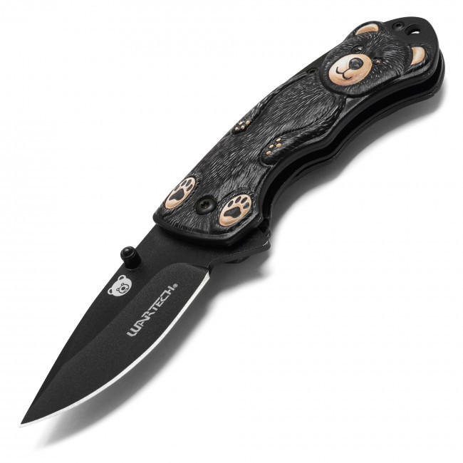 6.75" Black Bear Pocket Knife