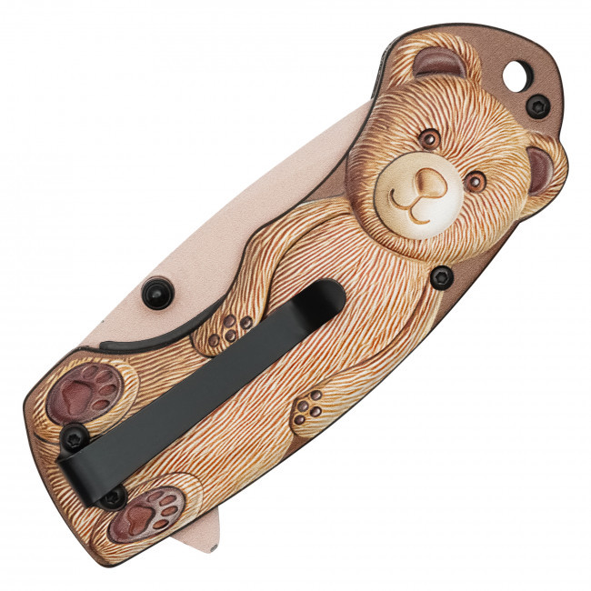 6.75" Brown Bear Pocket Knife