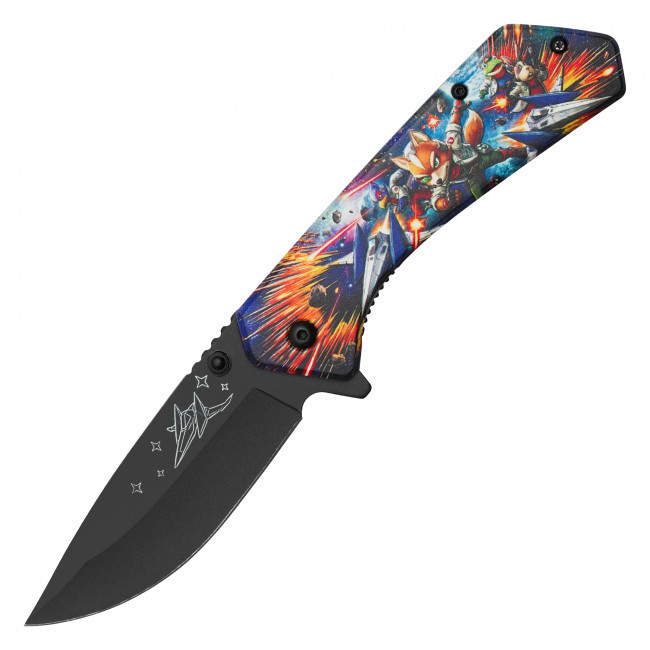 7.75" Star Fox Team Pocket Knife