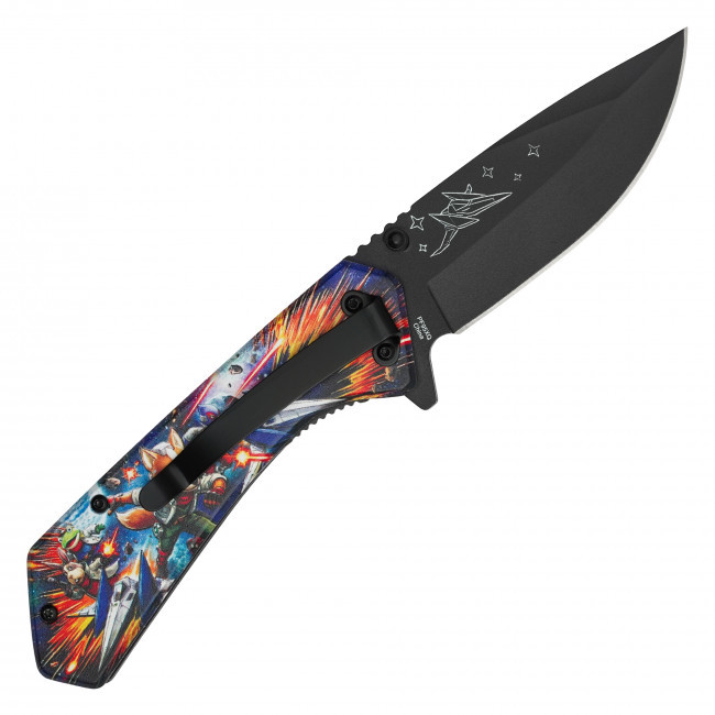 7.75" Star Fox Team Pocket Knife