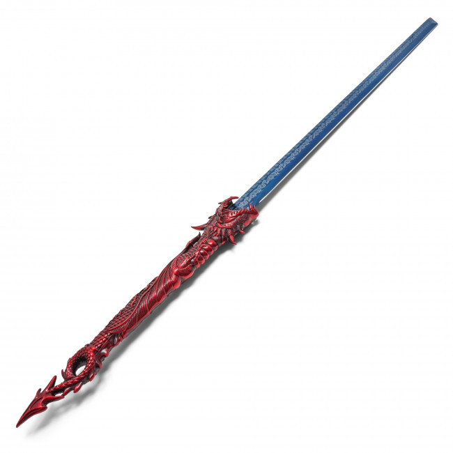 45.5" Red Dragon Steel Katana