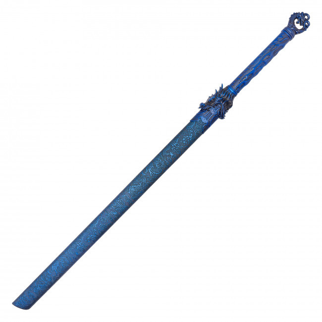 45.5" Blue Dragon Steel Katana