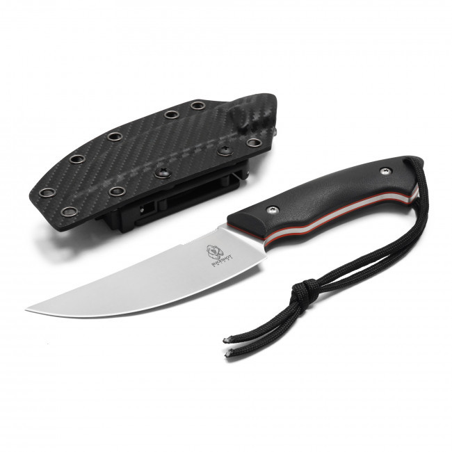 8.75" Black Hunting Knife