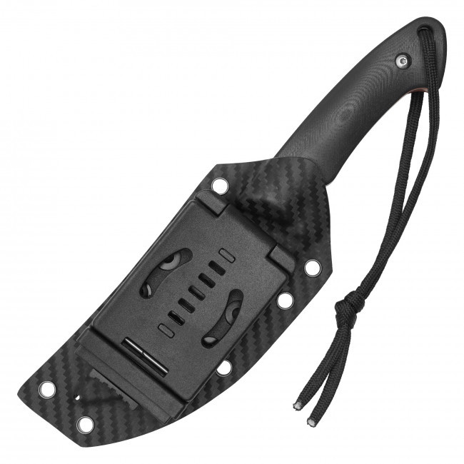 8.75" Black Hunting Knife