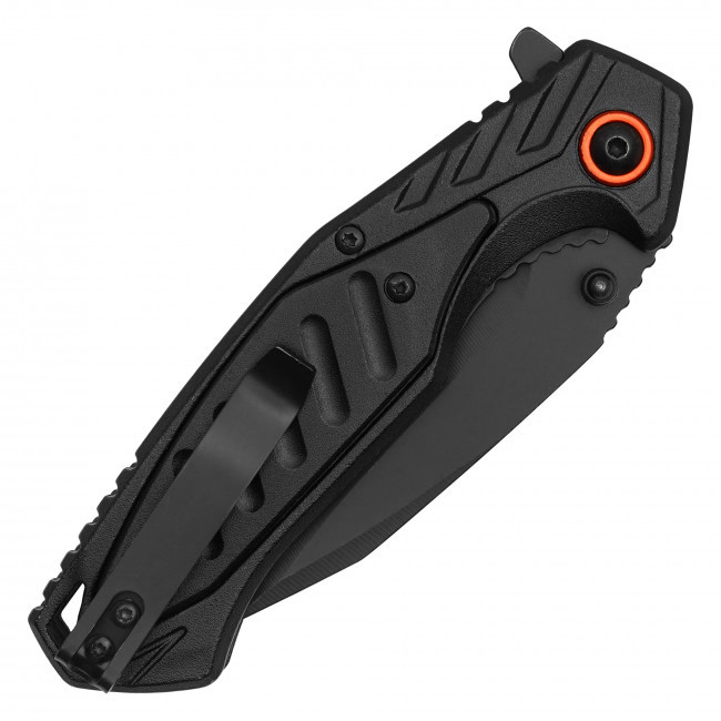 7.75" Tactical Black Pocket Knife