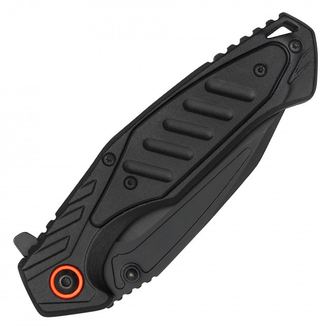 7.75" Tactical Black Pocket Knife