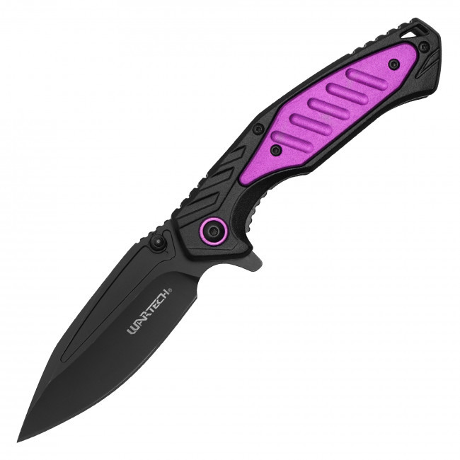 7.75" Tactical Black Pocket Knife
