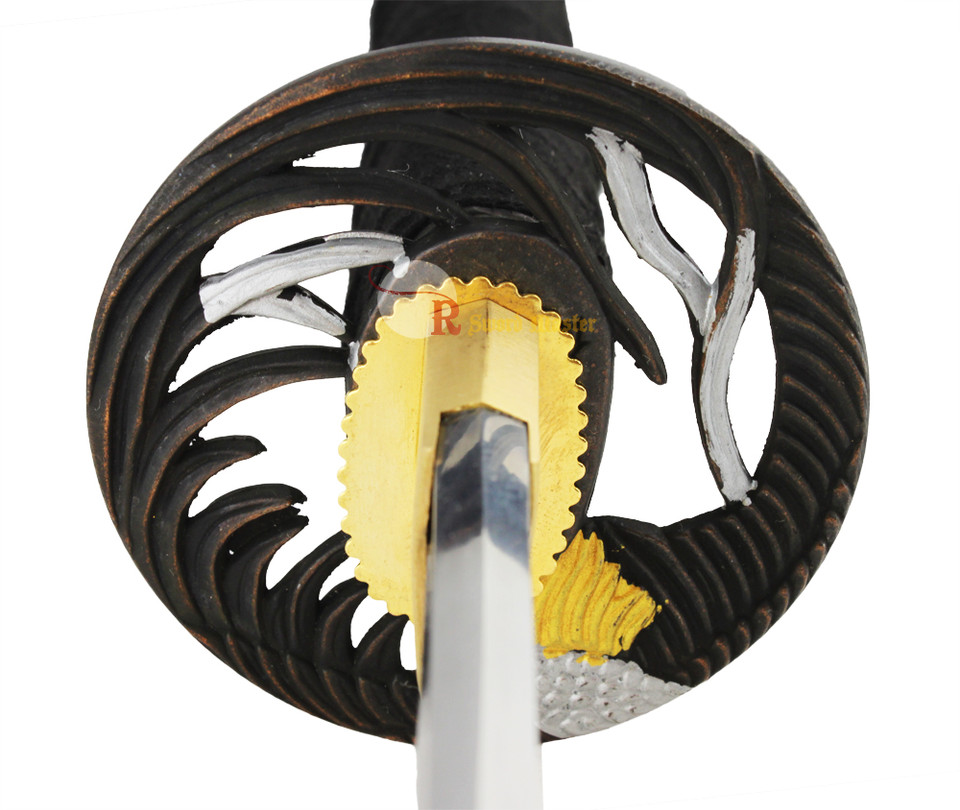 Onikiri 1045 Carbon Steel Blade Japanese Handmade Sword Samurai Katana F570PH