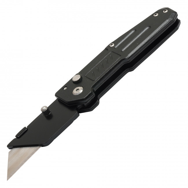 6.5" Switchblade Push Button Automatic Box Cutter Knife