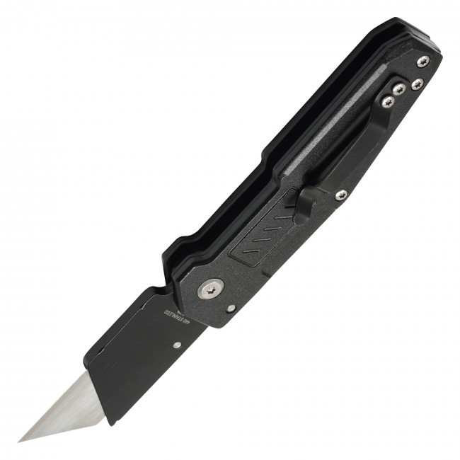 6.5" Switchblade Push Button Automatic Box Cutter Knife