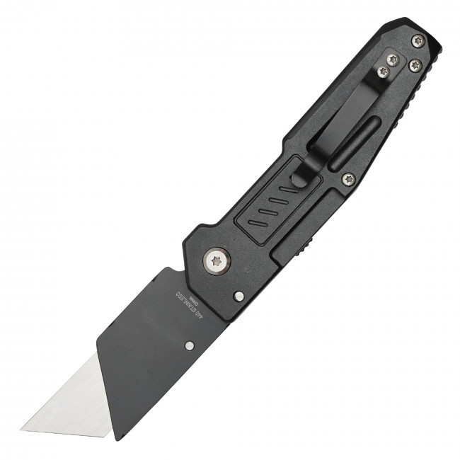 6.5" Switchblade Push Button Automatic Box Cutter Knife
