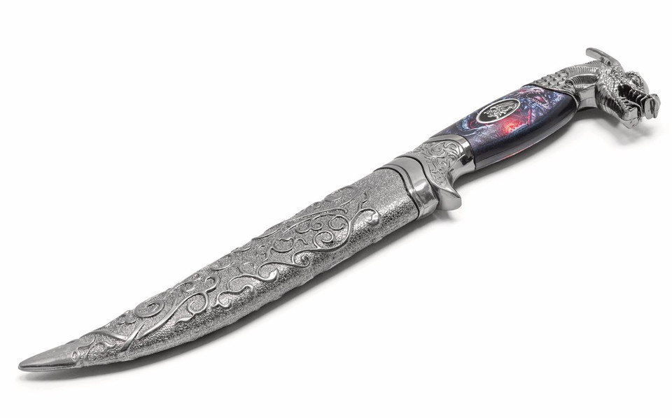 11.25" Ornate Dragon Dagger