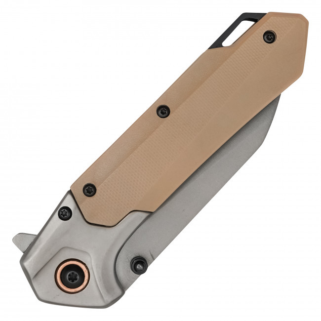 7.75" 2-Tone Desert Pocket Knife