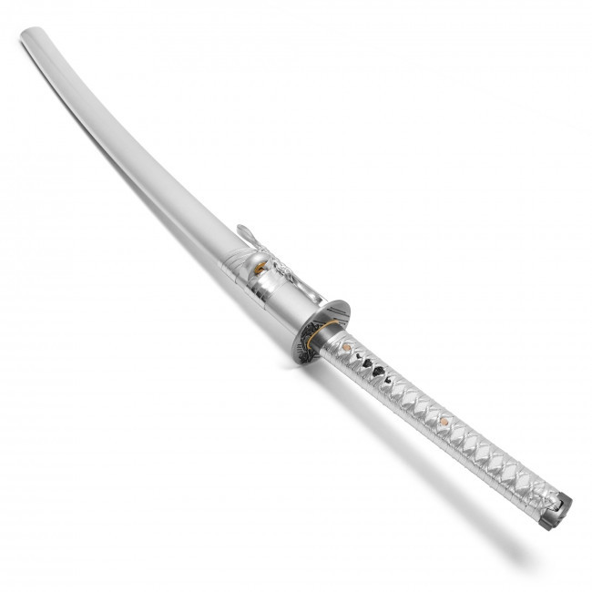 40.5" Silver Carbon Steel Katana