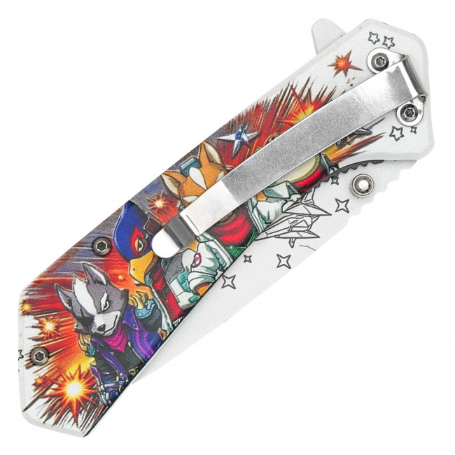 7.75" Star Fox Team Pocket Knife