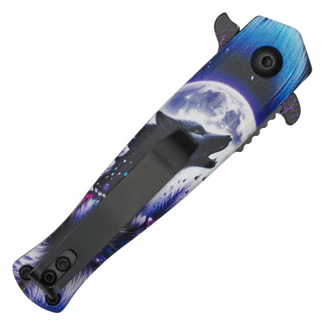 6.25" Moon Wolf Pocket Knife