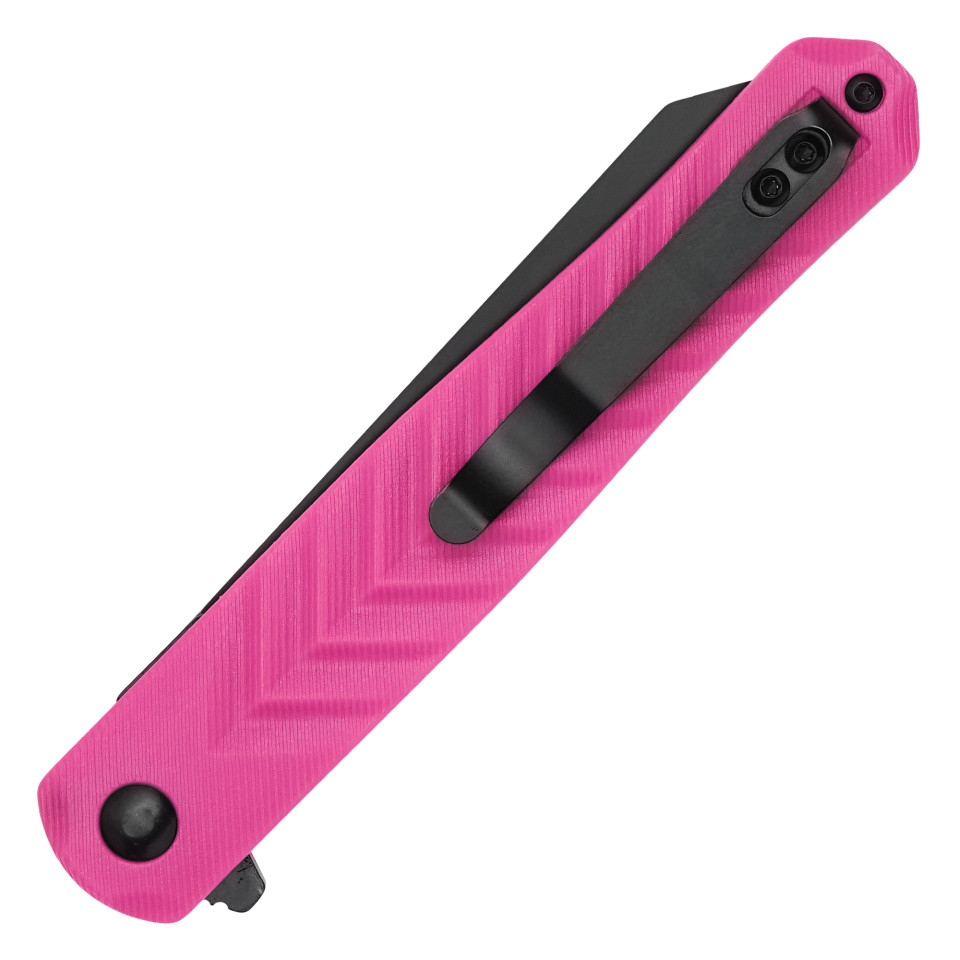 8.5" D2 Slim Pink Pocket Knife