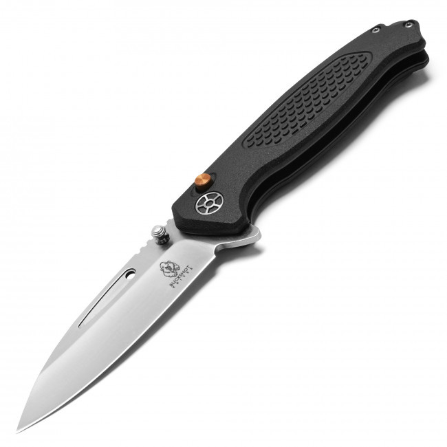8.25" D2 Black Textured Pocket Knife