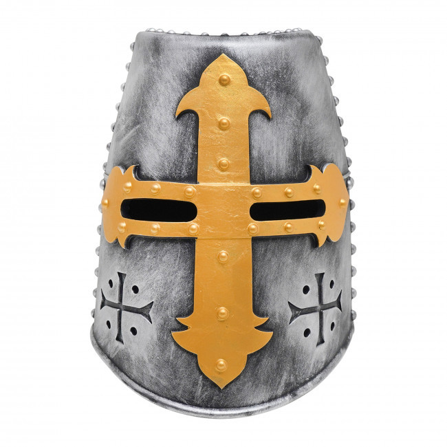 8.5" X 6" X 12" Crusader Great Helm