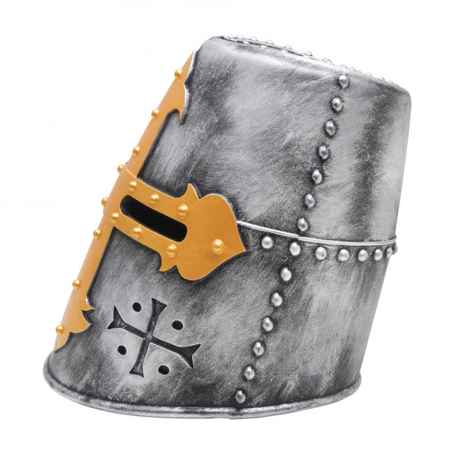 8.5" X 6" X 12" Crusader Great Helm