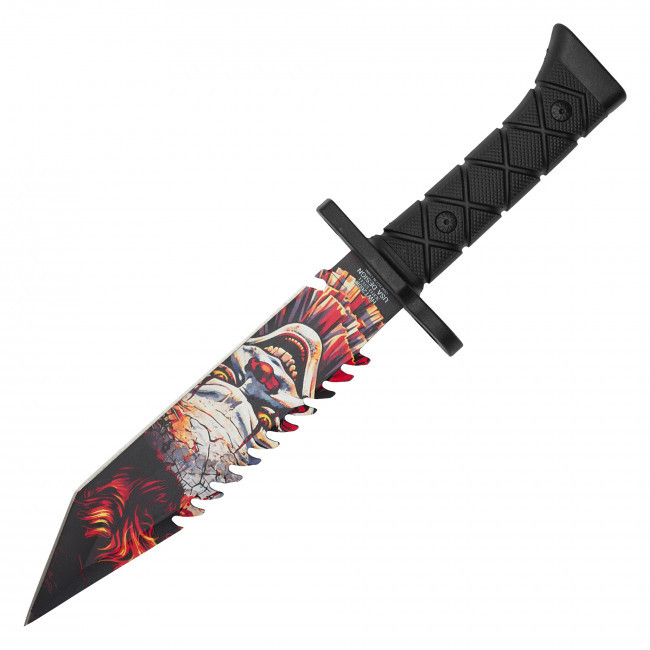 13.25" Clown Hunting Knife