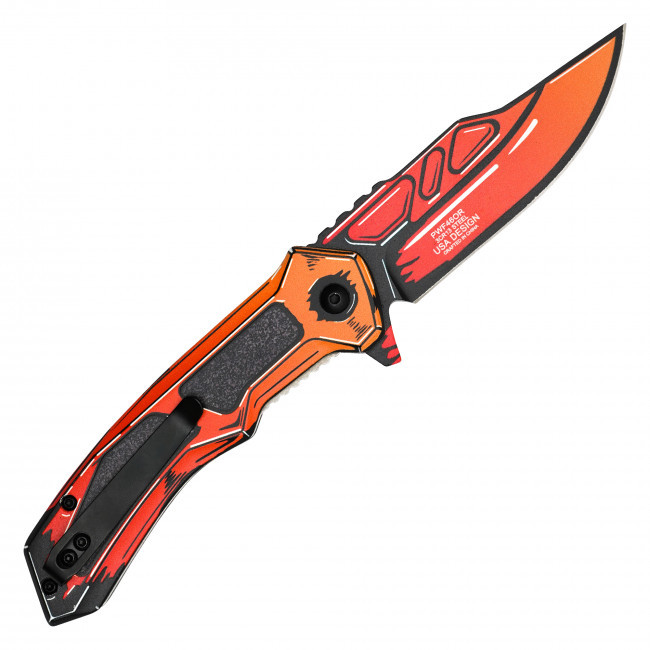 8" Inferno Cell Shade Pocket Knife