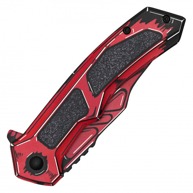 8" Crimson Cell Shade Pocket Knife