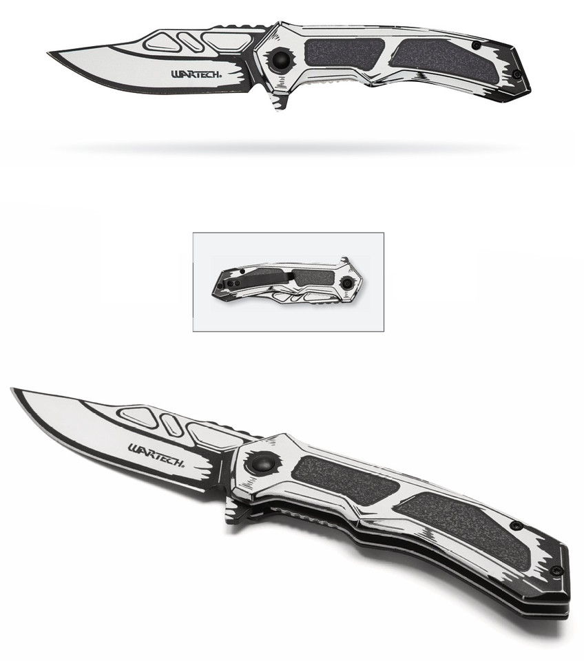 8" Ghost Cell Shade Pocket Knife