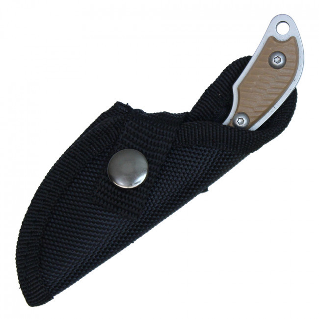 4.75" Jr. Mini Fixed Blade Silver Dagger w/ Bottle Opener