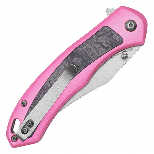 8" Pink Camo Pocket Knife