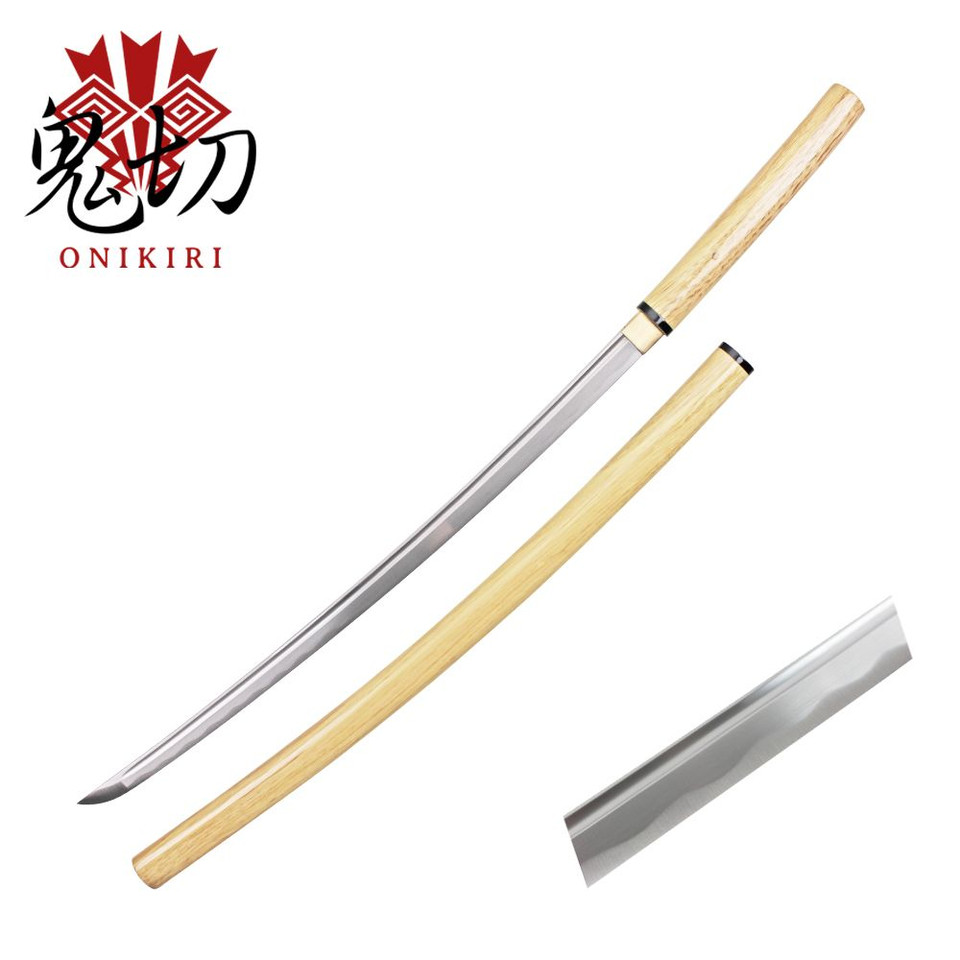 Wooden Shirasaya Carbon Steel Handmade Japanese Katana Sword with Razor Sharp Blade
