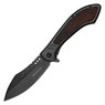 5" Closed Assisted Open Knife Pocket Stainless Steel Handle - Black