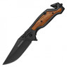 8.5" Wood Pocket Knife - PWT125BK