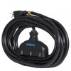 Furman Sound Furman ACX-25 Black 25' 14AWG Extension Cord With Three Female Outlet Sockets (ACX-25)