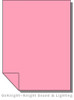 Lee Filters 036 Medium Pink Lighting Gel Sheet 21" x 24"