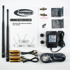 Airwave Technologies AT-4220 TITANIUM HSD PAK Turnkey 2 Channel Wireless System Package with 2 TITANIUM SERIES Single Ear Wireless Headsets and 2 Lavalier Microphones