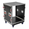 Gator G-TOUR 12U CAST 12U, Standard Audio Road Rack Case W/ Casters