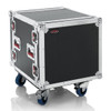 Gator G-TOUR 10U CAST Standard Audio Road Rack With Casters