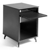 Gator GFW-ELITEDESKRK-BLK Elite Furniture Series 10U Studio Rack Table In Black Finish 