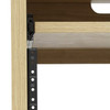 Gator GFW-ELITEDESKRK-MPL Elite Furniture Series 10U Studio Rack Table In Natural Maple Matte Finish