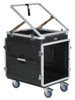 Gator GRC-12X10 PU ATA Molded PE Pop-Up Console Rack With Casters