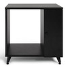 Gator GFW-ELITESIDECAR-BLK Elite Furniture Series Rolling Rack Sidecar Cabinet In Black Finish