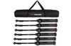 Gator GFW-MIC-6PACKBG Microphone Boom Stand 6-Pack With Carry Bag